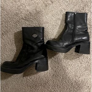 Harley Davidson Black Boots